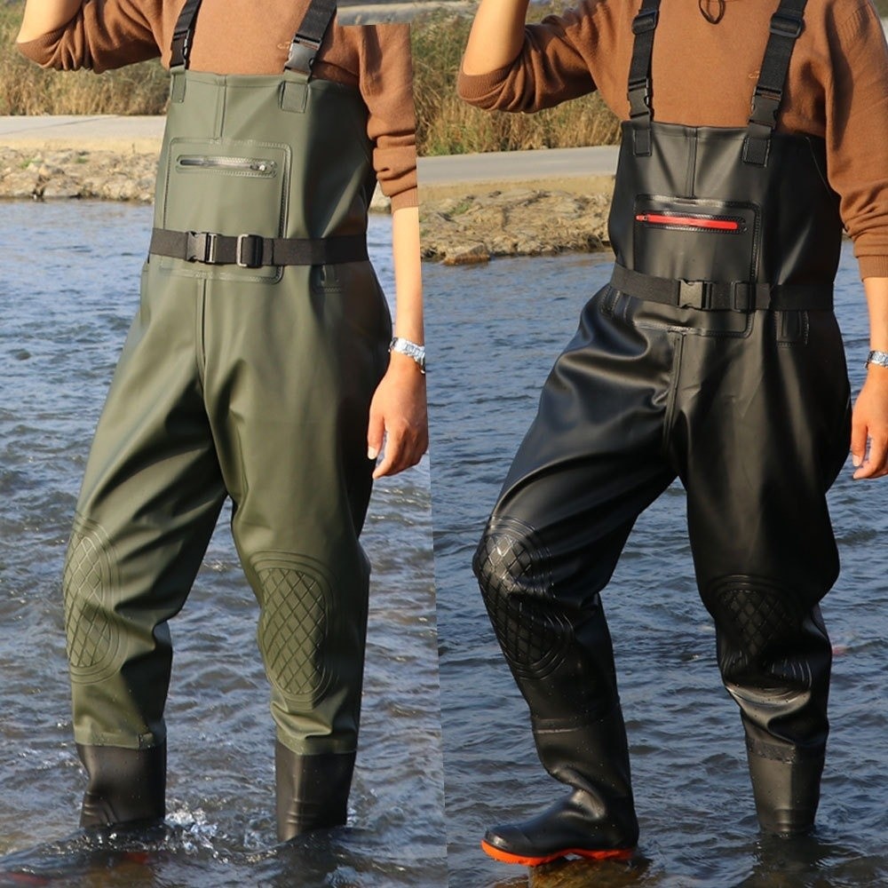 Duurzaam PVC Vispak Waterdicht - Fishing Pants Waterproof recensie en prijs