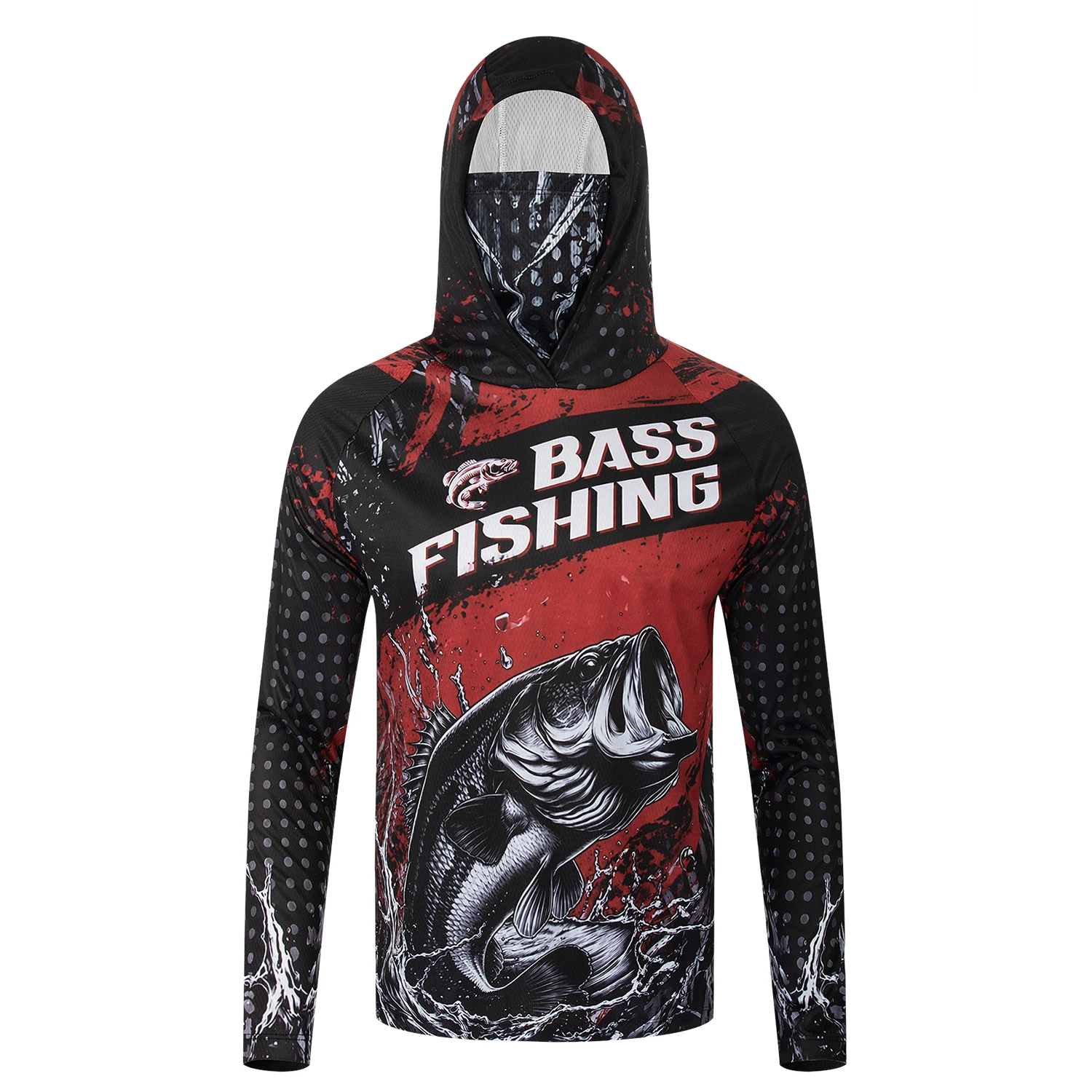 Heren UPF50+ vishoodie met gez - Fishing Mask Sun Protection recensie en prijs
