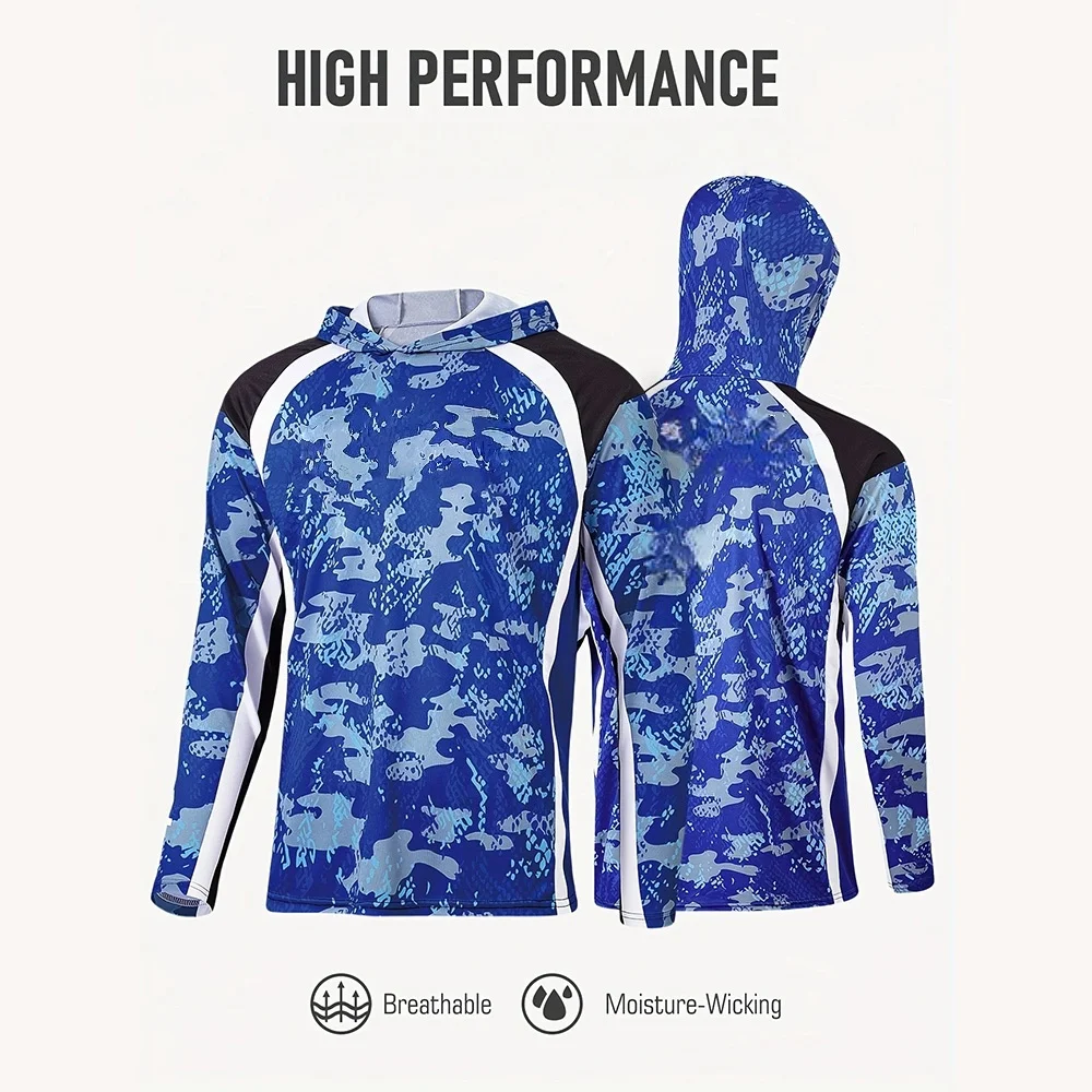 Viskleding voor mannen, hooded - Fishing Shirt Uv Protection recensie en prijs