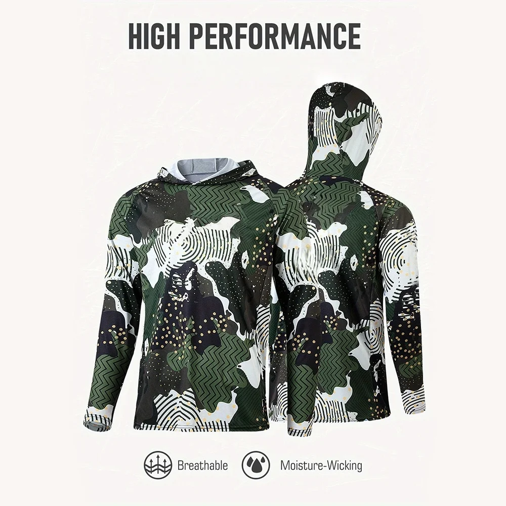 Viskleding voor mannen, hooded - Fishing Shirt Uv Protection recensie en prijs