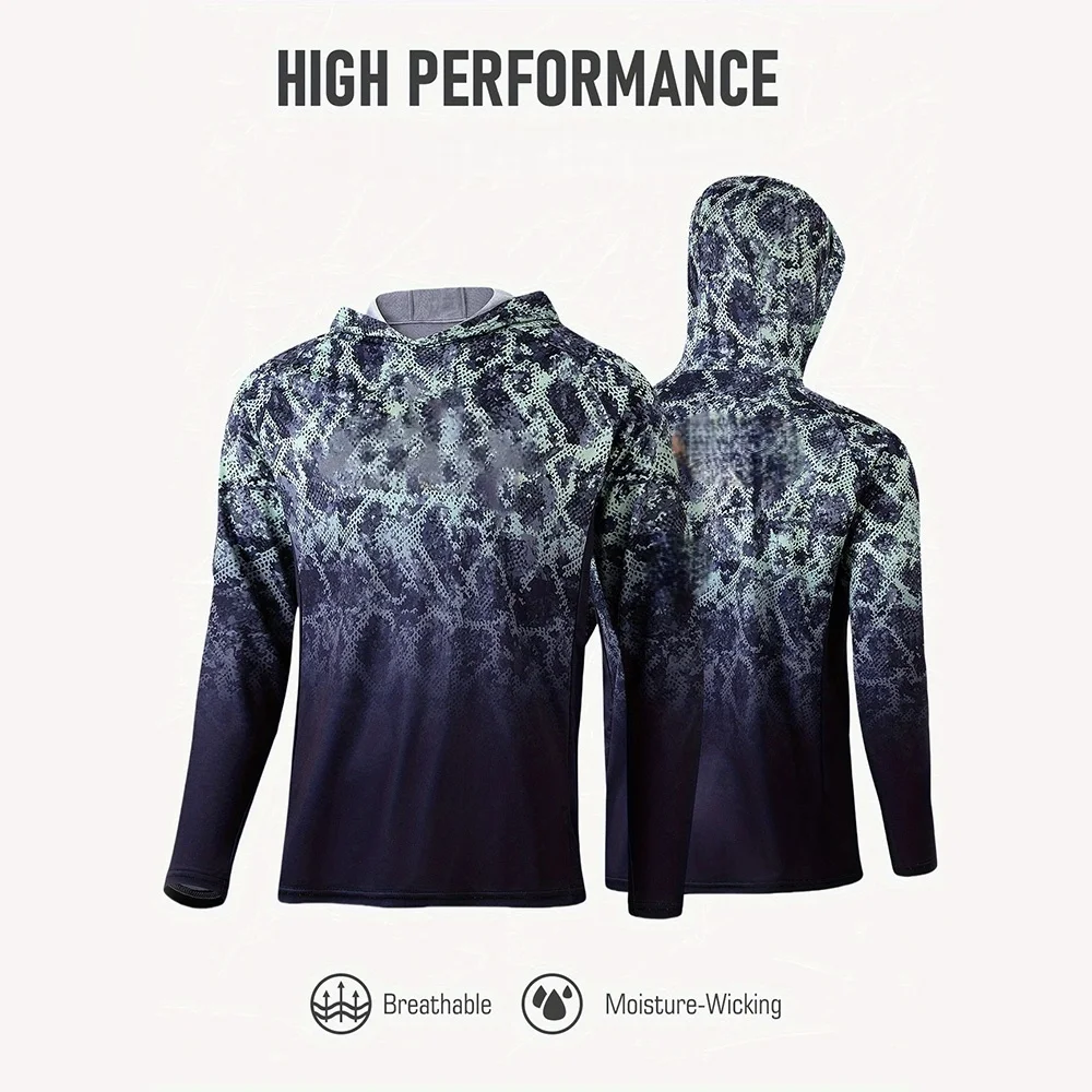 Viskleding voor mannen, hooded - Fishing Shirt Uv Protection recensie en prijs