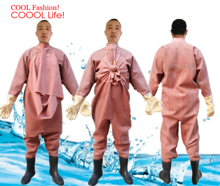 1Mm Mannen Vrouwen Rubber Wade - Fishing Rain Suit recensie en prijs