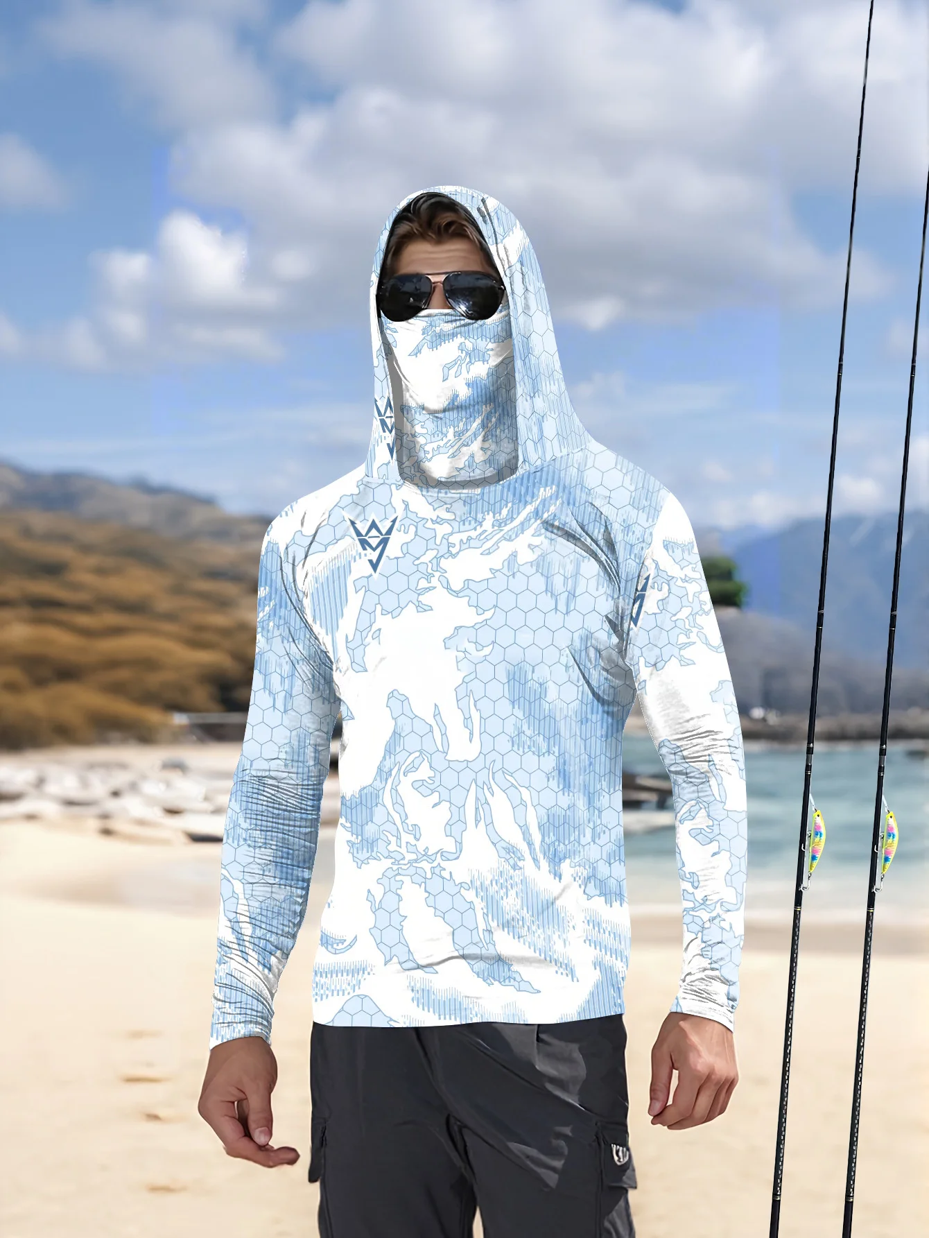 2026 Nieuw model UV-bestendig  - Fishing Mask Sun Protection recensie en prijs